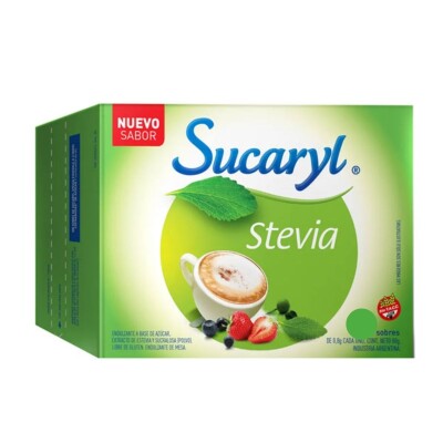 Endulzante Sucaryl Stevia en Sobres X50 Endulzante Sucaryl Stevia en Sobres X50