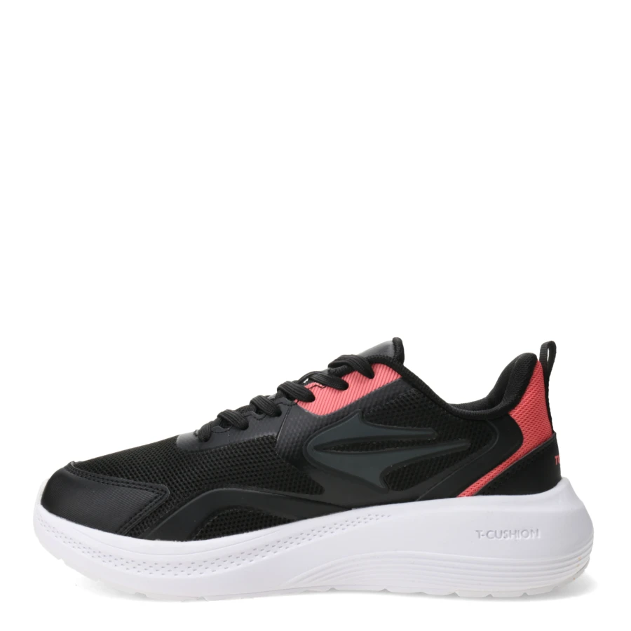 Championes de Mujer Topper Running Drive 2 Negro - Rosado Coral
