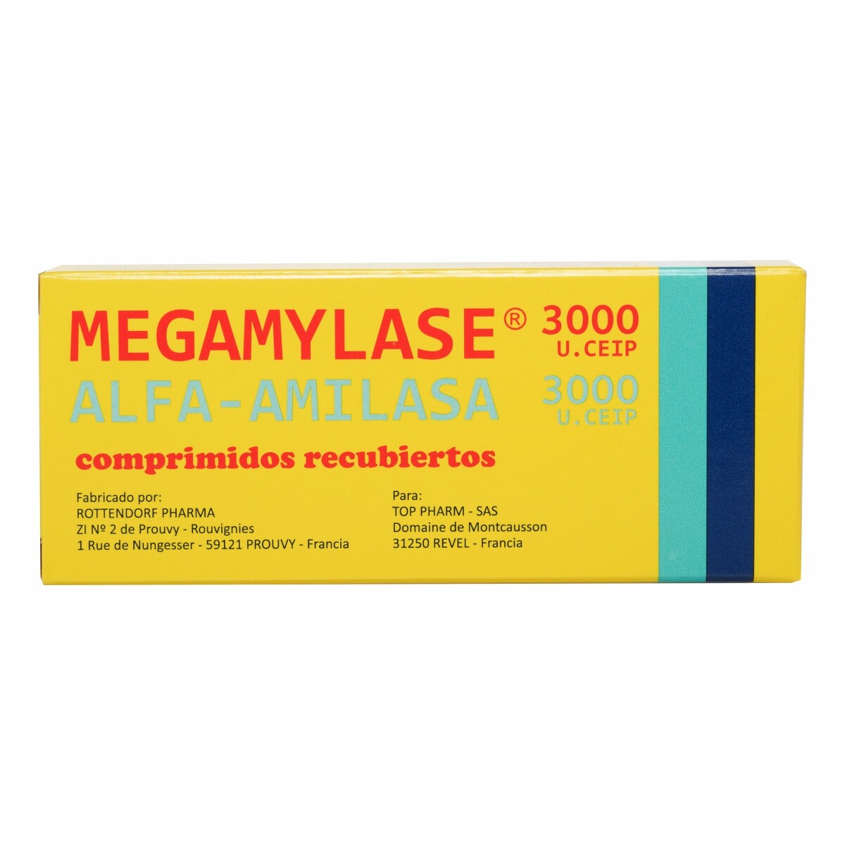 MEGAMYLASE CJ X 12 COMPRIMIDOS 