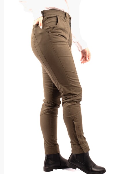 Pantalón de Montar Dama Verde