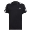 Remera Adidas Aeroready 3 de Niños - IC5674 Negro-blanco