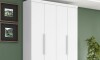 Ropero Maximus Plus 4 Puertas 4 Cajones Blanco