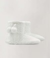 Bota textura Blanco