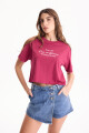 Remera Roma Bordeaux