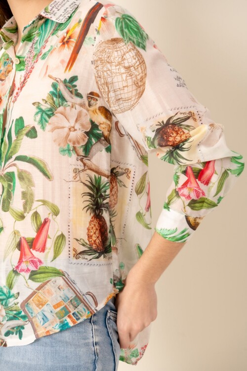 Camisa Julliet Beige