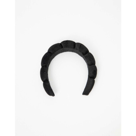 Vincha De Spa Con Strass Negro