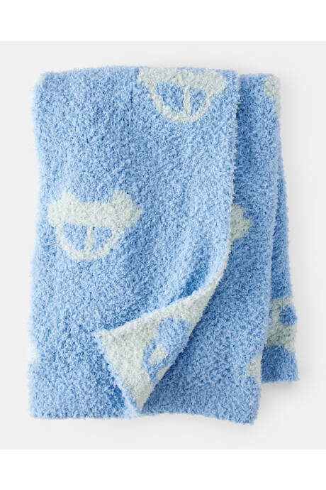 Manta de peluche, azul, diseño autos Manta de peluche, azul, diseño autos