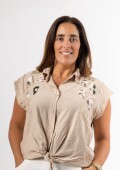 Camisa viscosa con print Camisa viscosa con print