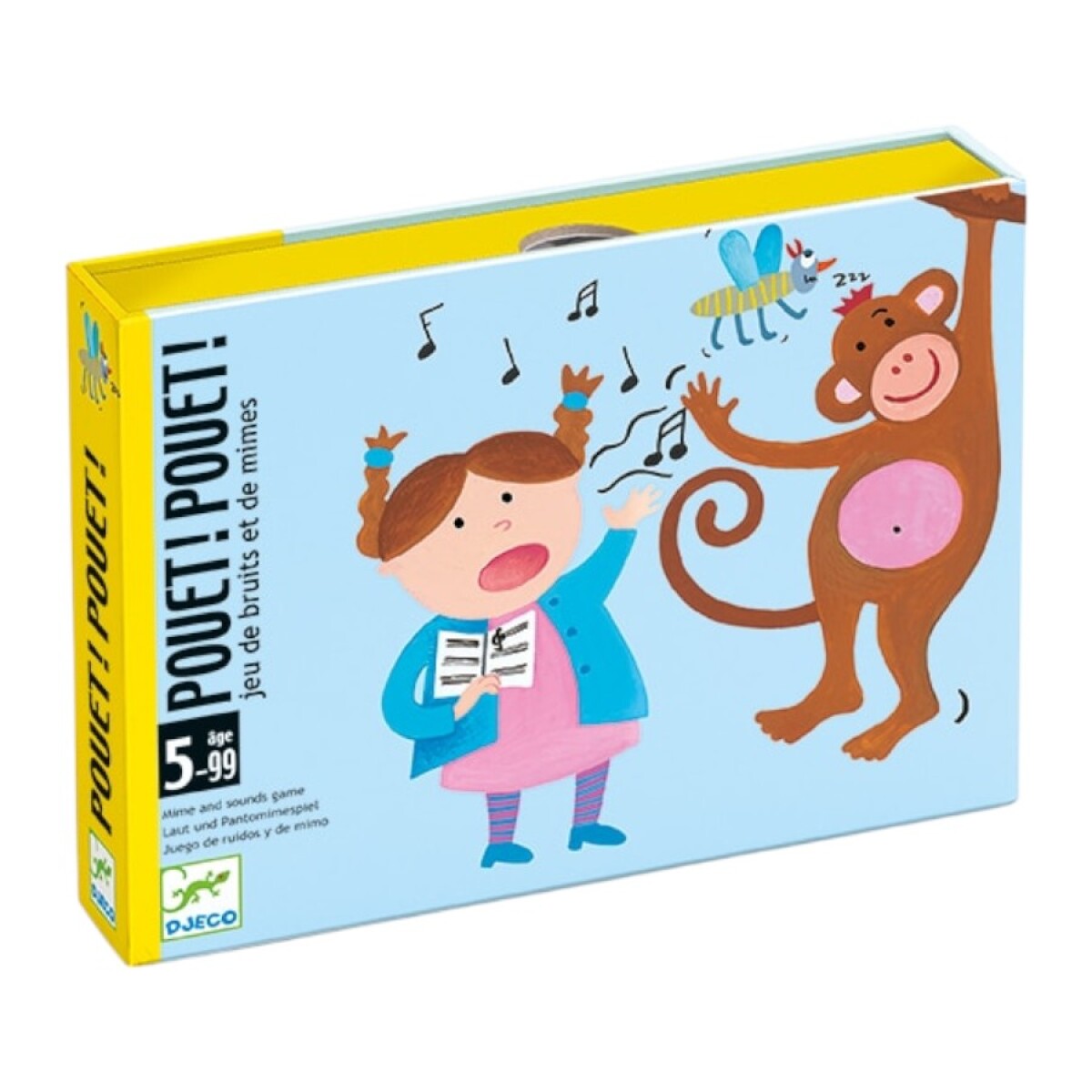 Juego de Cartas Pouet! Pouet! Djeco 
