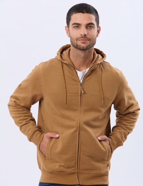 CANGURO CON CAPUCHA Beige