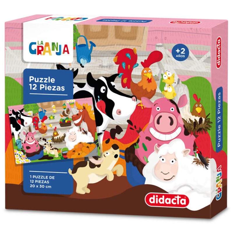 Puzzle 12 Pcs. La Granja PUZZLE 12 PCS. LA GRANJA