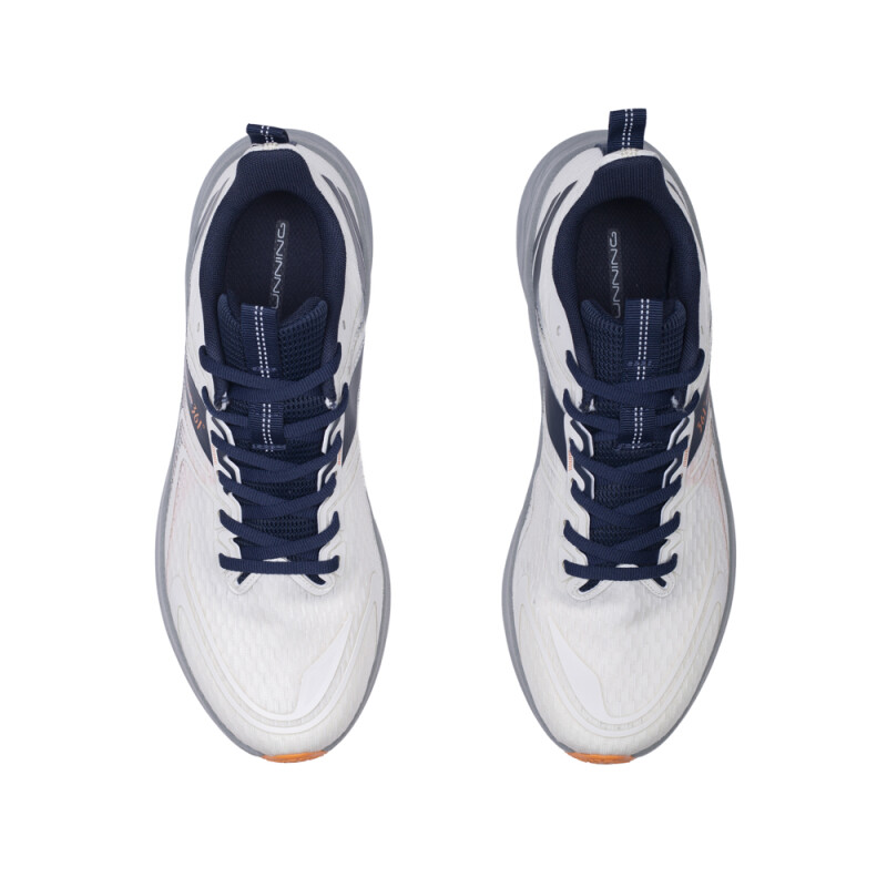 Zapatillas Running M Cushion Shoes Hombre Egret/dk.blue