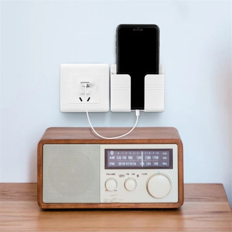 Soporte Adhesivo Pared Organizador Celular Y Control Remoto Soporte Adhesivo Pared Organizador Celular Y Control Remoto