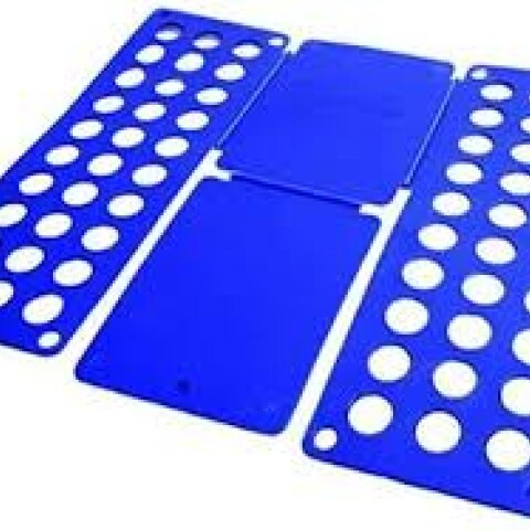 Tabla Plegable Para Doblar Ropa Tamaño Grande 57cm x 77Cm Color Azul