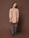 Vestido Nido De Abeja Rosa