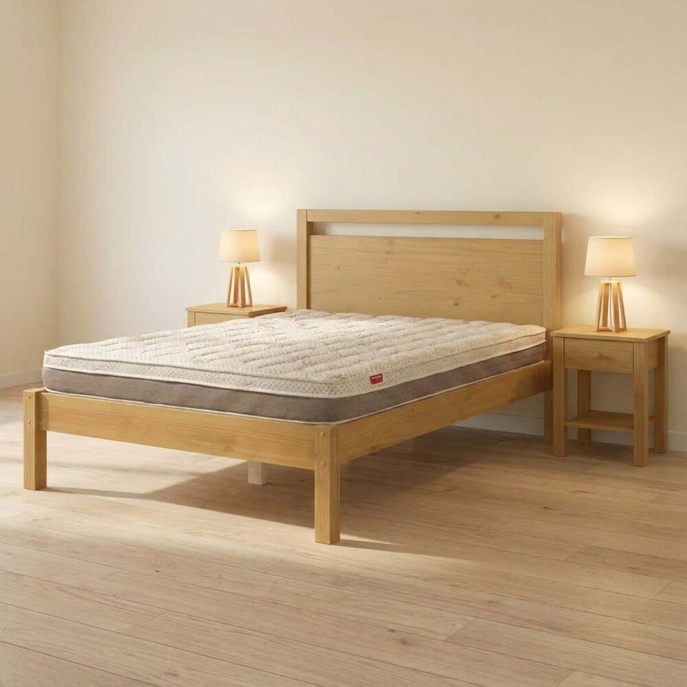 COLCHÓN QUEEN ESPUMA BLANCO IVORY ONE SIDE
