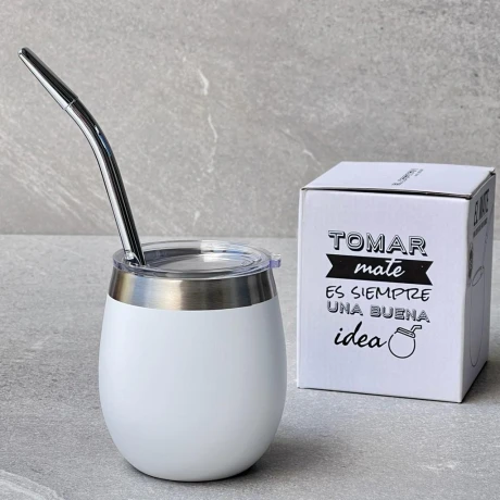 Mate Acero Inoxidable Doble Pared 235ml Mate Acero Inoxidable Doble Pared 235ml