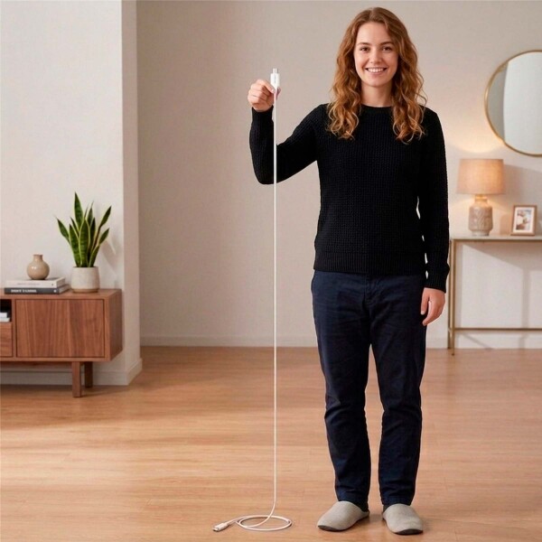 Cable De Datos Usams Tipo Usb C A Lightning 2m 30w 480mbps Blanco