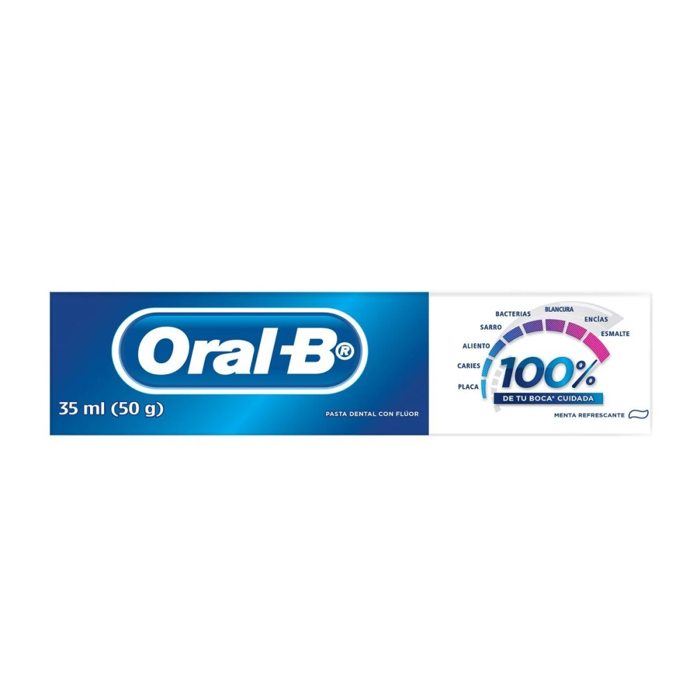 ORAL-B PASTA DENTAL 100% CON FLUOR CJ X