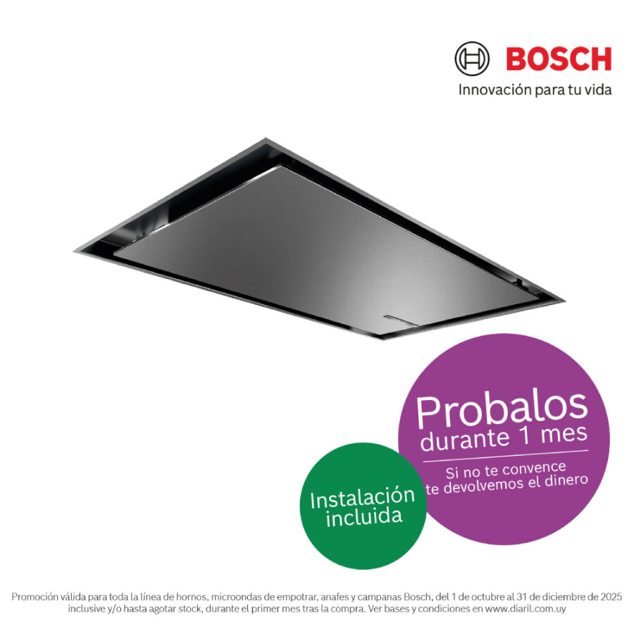 Campana de techo Bosch 90 Cm Campana de techo Bosch 90 Cm