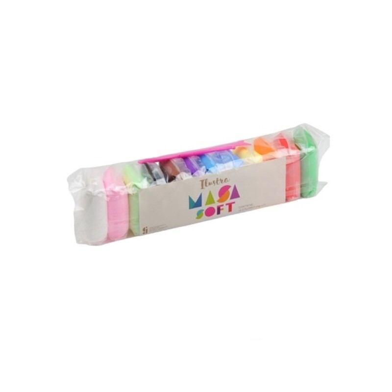 Masa De Modelar Soft x12 Ilustra #Masa De Modelar Soft x 12 Ilustra