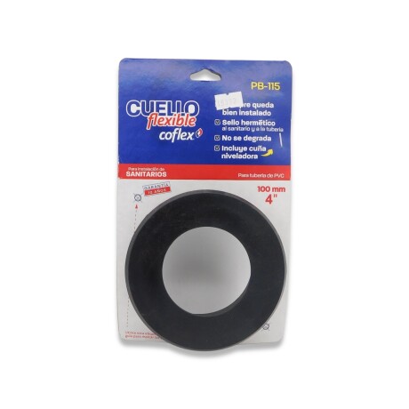 Goma cuello flexible 4" COFLEX PB-115 Goma cuello flexible 4" COFLEX PB-115