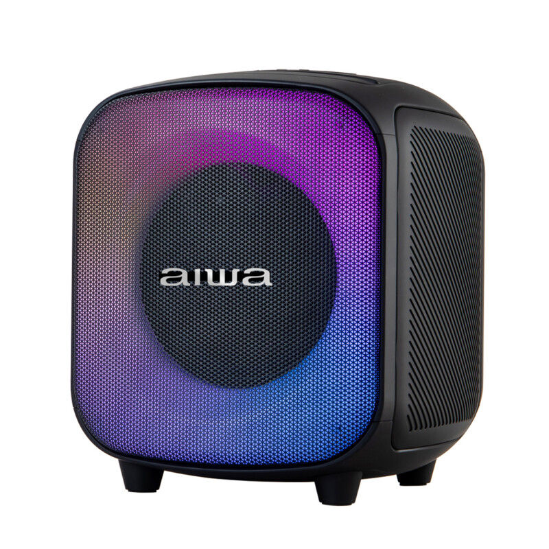 Parlante Portátil Bluetooth 40W RMS AIWA TWS Luces Led Entrada Micrófono y USB Parlante Portátil Bluetooth 40W RMS AIWA TWS Luces Led Entrada Micrófono y USB