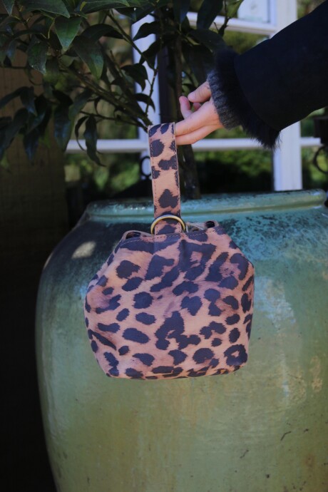 Mini Limosnera Animal Print