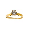 Anillo Solitario-Oro bajo-Piedra Zirconia-AN8064 conpiedra