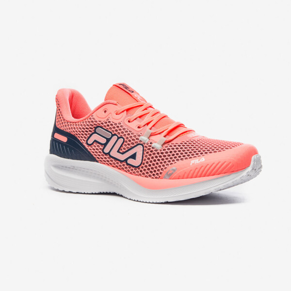 Fila Running Femenino Athlon Salmon-marino-plata Salmon-marino