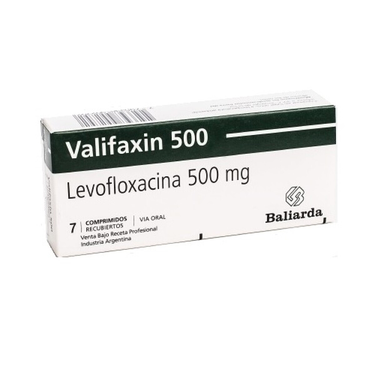Valifaxin 500 Mg x 7 COM 