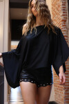 Blusa Grecia Black Lycra
