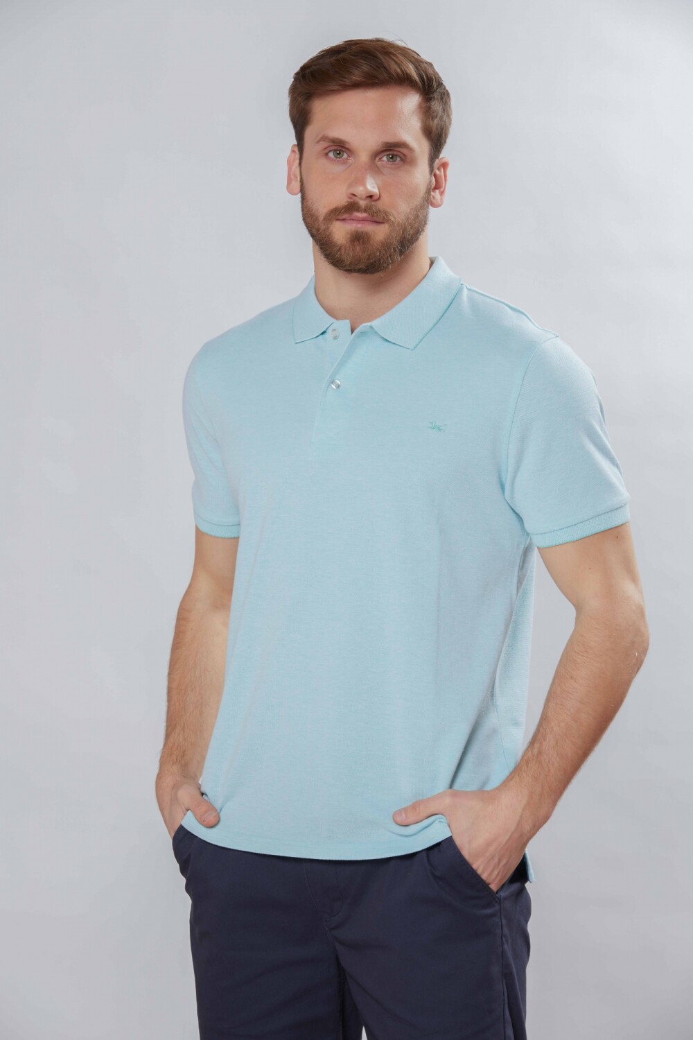 REMERA POLO PIQUÉ OXFORD Oliva