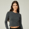 Remera Jodie Gris Oscuro