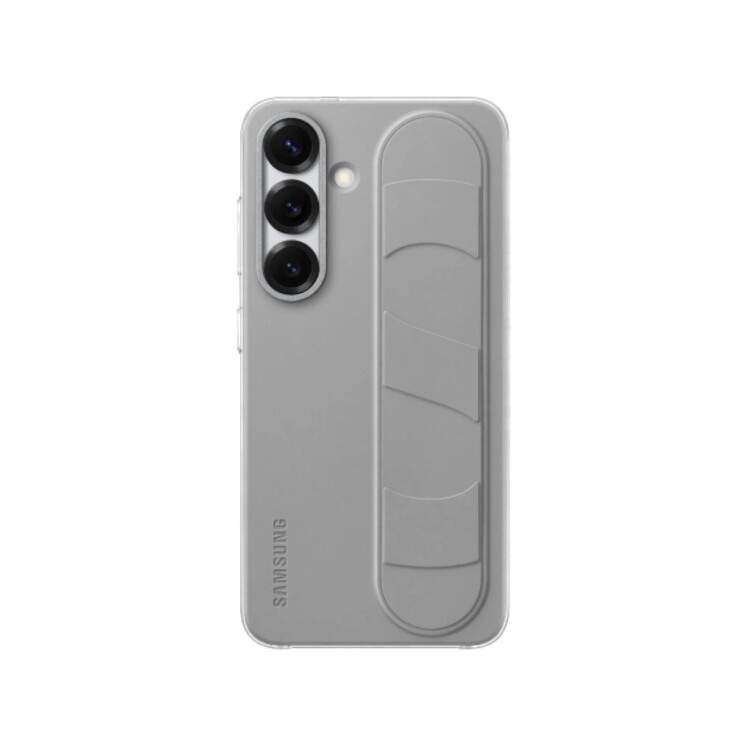 Funda Samsung Standing Grip Case con Soporte para Galaxy S25 Grey