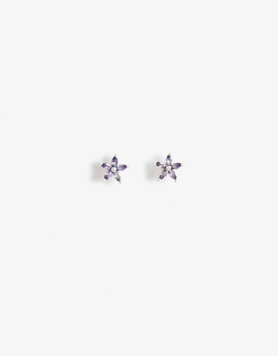 Aros Pasantes Flor Cubic 