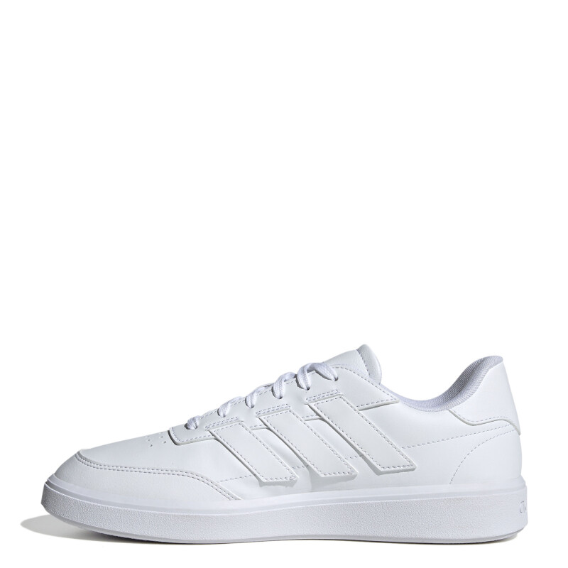 Championes de Hombre Adidas Courtblock Blanco