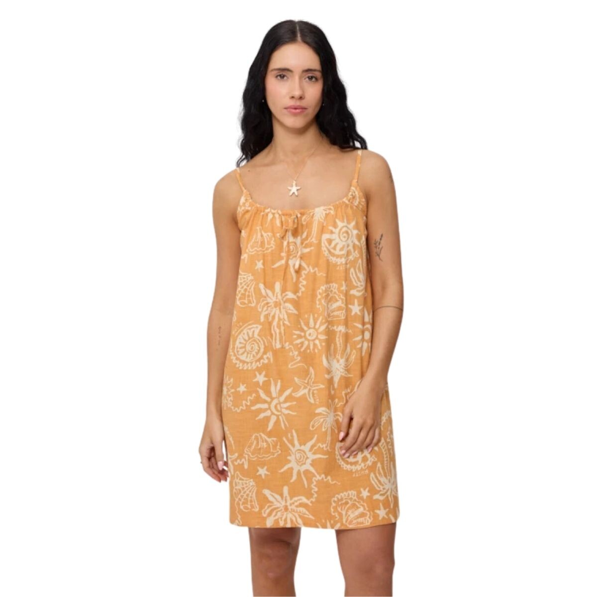 VESTIDO ARTYA S-XL - DURAZNO 