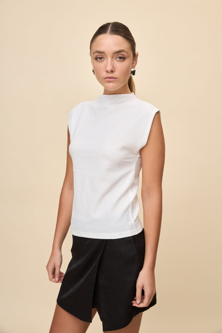 TOP ALMAN Blanco