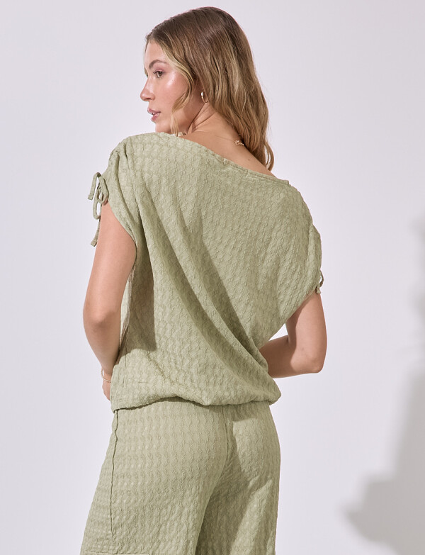 Blusa Texturada VERDE