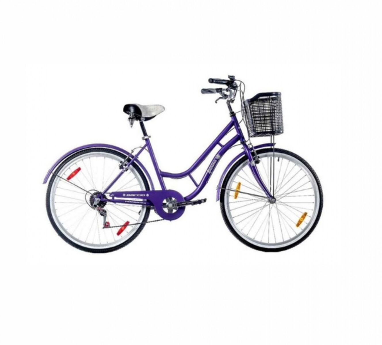 BICICLETA BACCIO IPANEMA LADY ROD. 26 / 6 VEL. - VIOLETA 