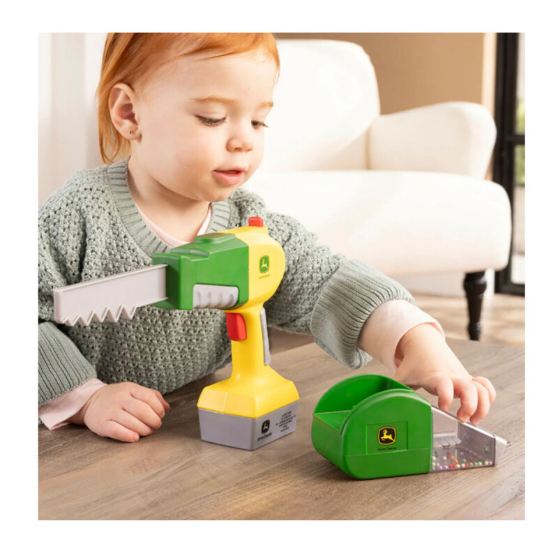 Herramientas eléctricas de juguete 2 en 1 John Deere Kids Herramientas eléctricas de juguete 2 en 1 John Deere Kids