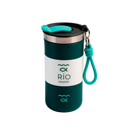 Mug Rio Acero 350 ml Verde Agua