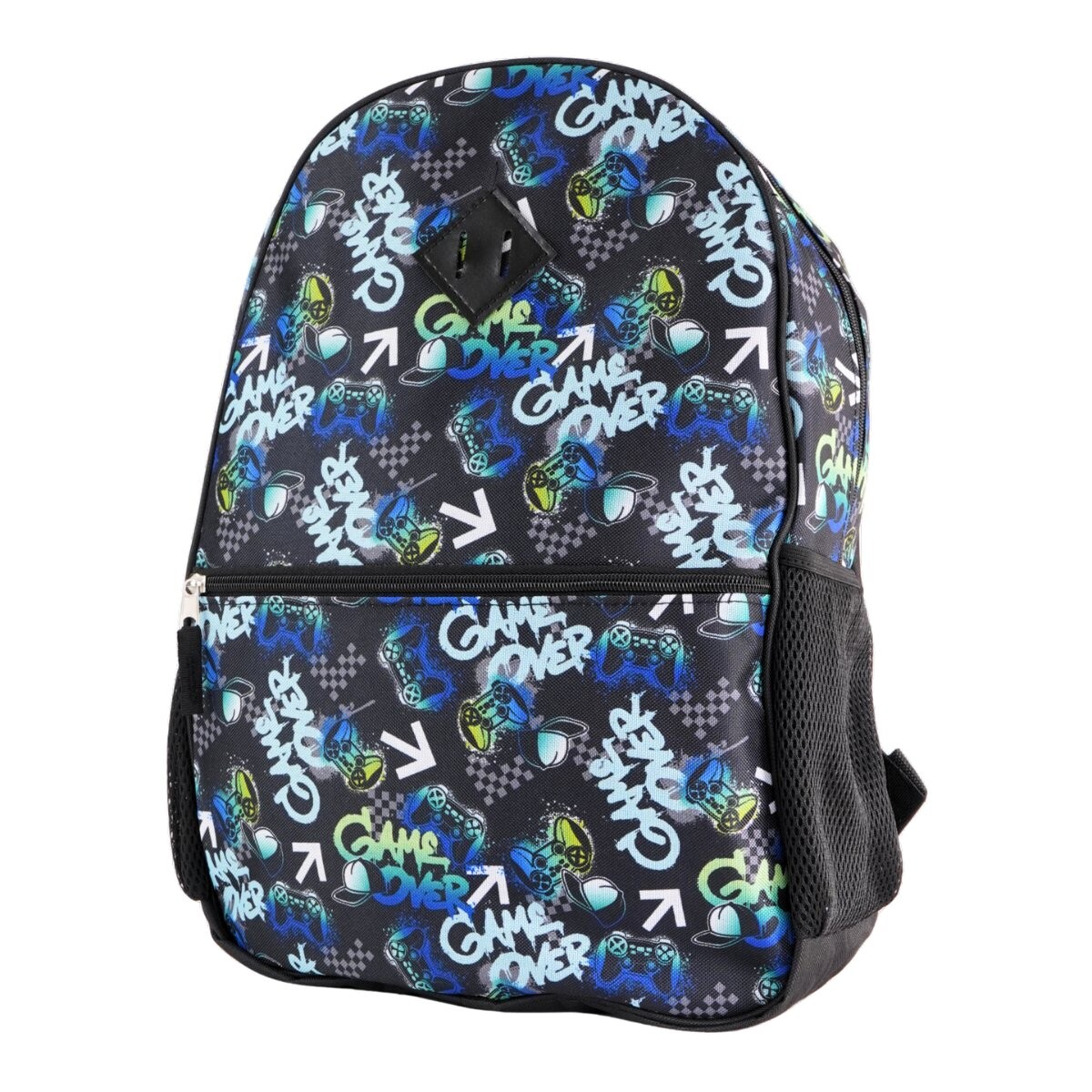 Mochila de lona con bolsillo 