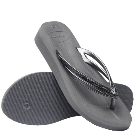 Sandalias de Mujer Havaianas Wedges Wns Gris Acero