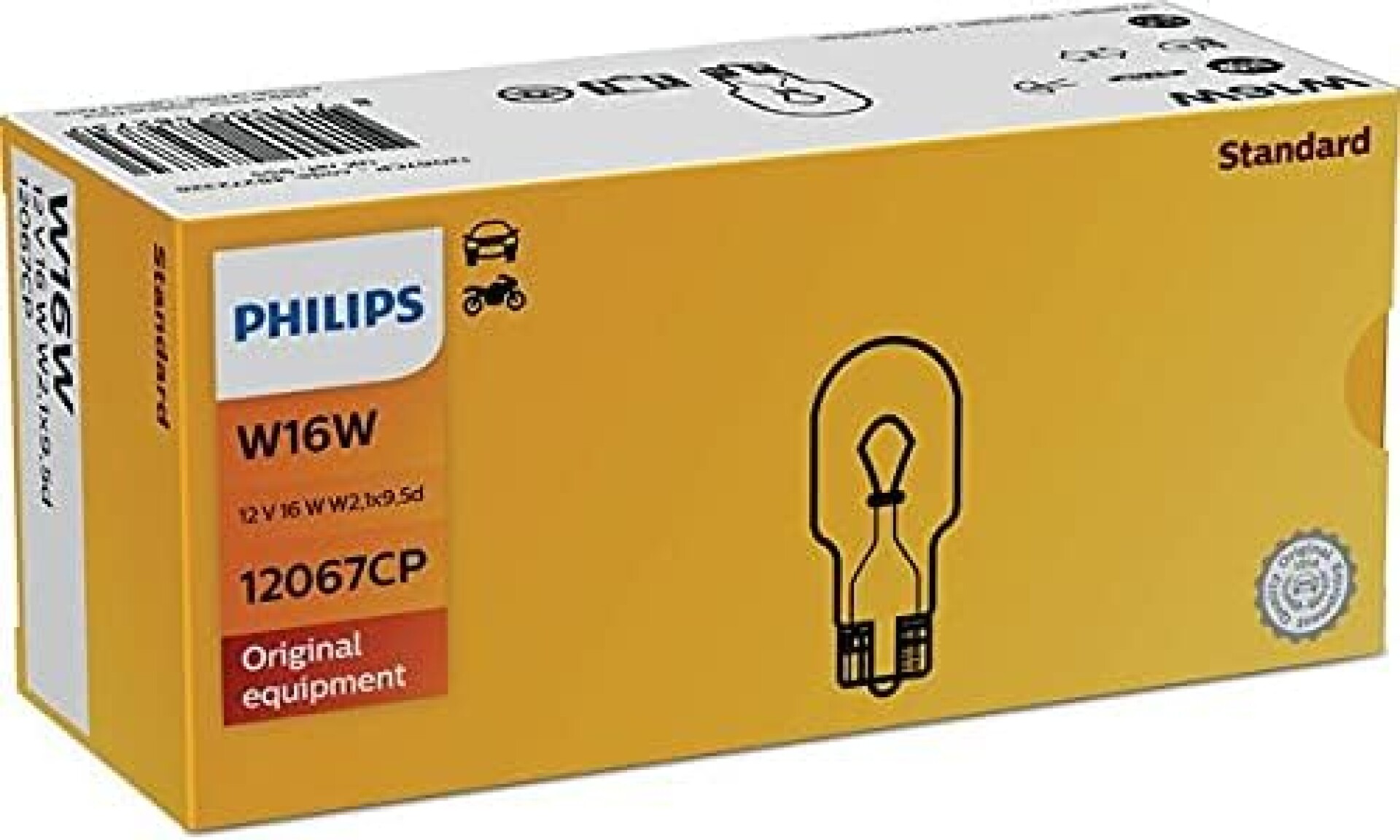 LAMPARA - IMPRESO 12V 16W PHILIPS 