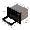 Horno De Empotrar Eléctrico Decorato + Anafe 4h Mueller Horno De Empotrar Eléctrico Decorato + Anafe 4h Mueller