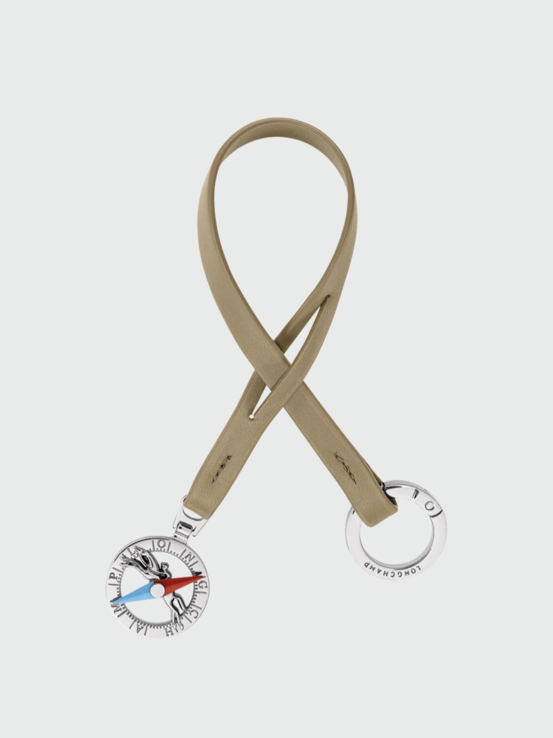 LONGCHAMP - LE PLIAGE BAROUDEUR, LLAVERO COMPASS - 4X15 CM M64