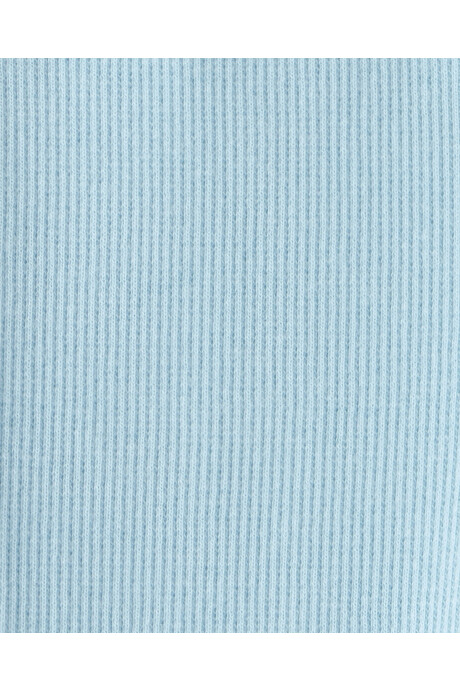 Pantalón de algodón acanalado, azul Pantalón de algodón acanalado, azul
