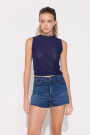 SHORT SALLY Azul
